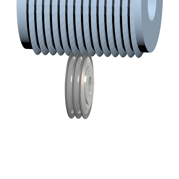 金刚石滚轮-齿轮行业